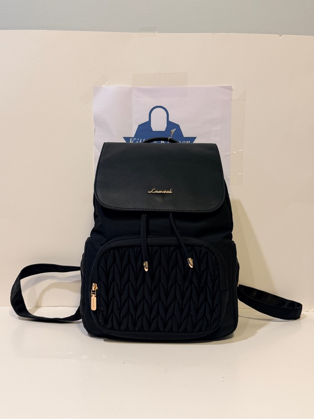 NWT Lovevook Black Purse/Backpack